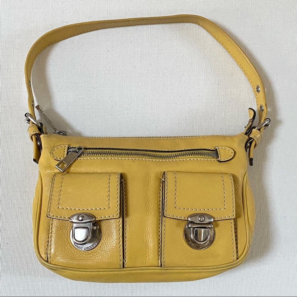 MARC JACOBS YELLOW LEATHER BAG - Picture 16 of 17